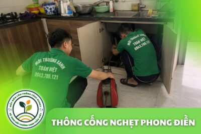 Thông Cống Nghẹt Phong Điền, Cần Thơ | Xử Lý Bùn Và Nước Trào