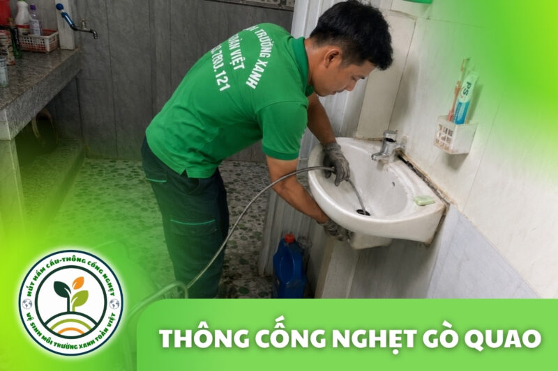 Thông Cống Nghẹt Gò Quao | Xử Lý Bùn Và Nước Trào