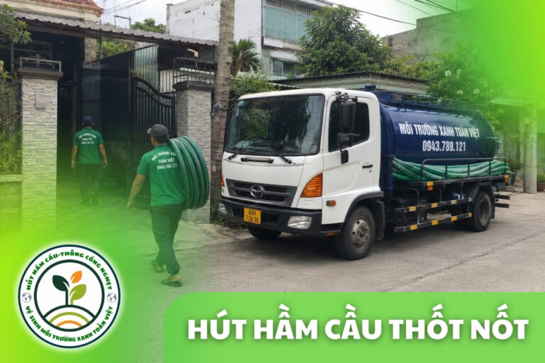 Hút Hầm Cầu Thốt Nốt 24/24 – Xe Bồn Tận Nơi, Giá Rõ Ràng