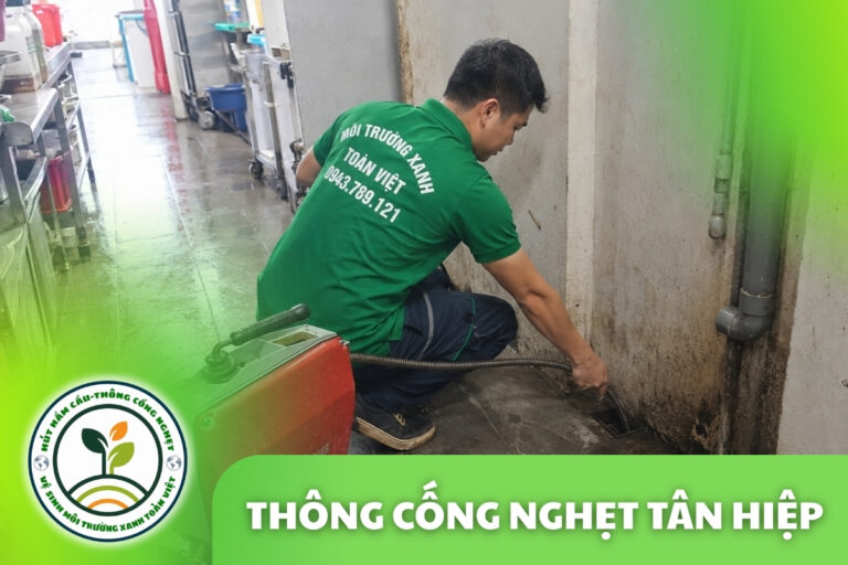Thông Cống Nghẹt Tân Hiệp, Kiên Giang | Xử Lý Bùn Và Nước Trào