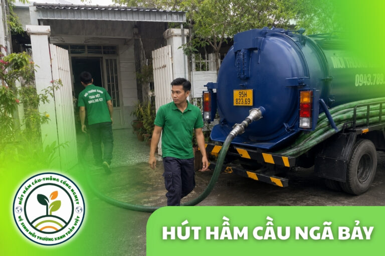 Hút Hầm Cầu Ngã Bảy – CN 68 Lê Quý Đôn, Đến khoảng 30 phút, tùy vị trí và lịch điều phối