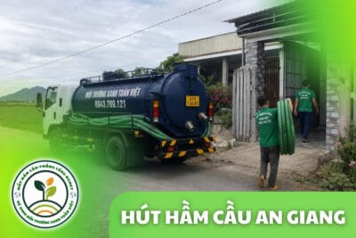 Hút Hầm Cầu An Giang: Xe Nhỏ Cho Hẻm Và Khu Vực Kênh Rạch