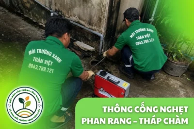 Thông Cống Nghẹt Phan Rang | Xử Lý Bùn Và Nước Trào