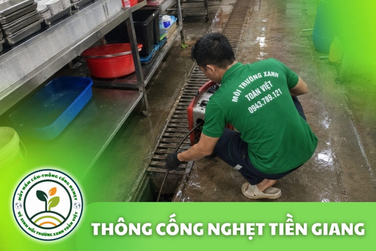 Thông Cống Nghẹt Tiền Giang | Xử Lý Bùn Và Nước Trào