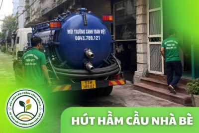 Hút Hầm Cầu Nhà Bè: Khảo Sát Nhà Ven Sông Và Hẻm Nhỏ