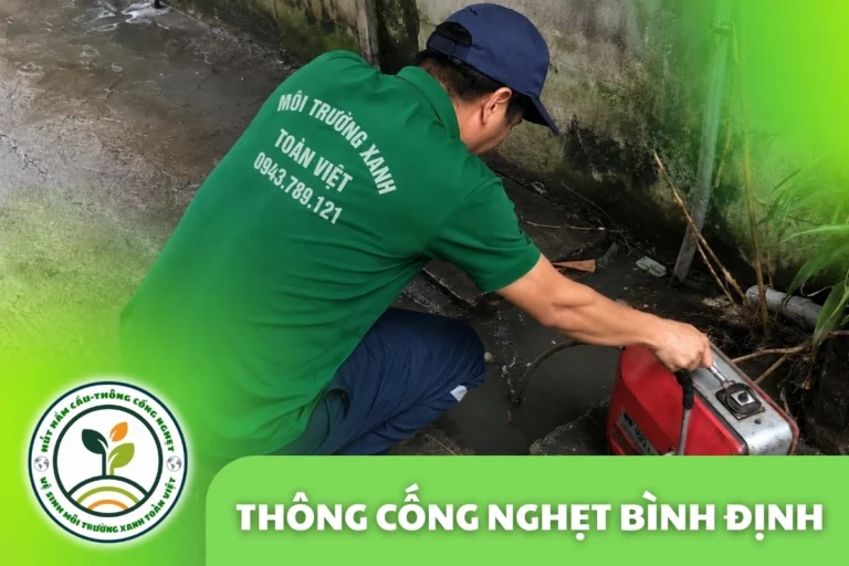Thông Cống Nghẹt Bình Định | Xử Lý Bùn Và Nước Trào