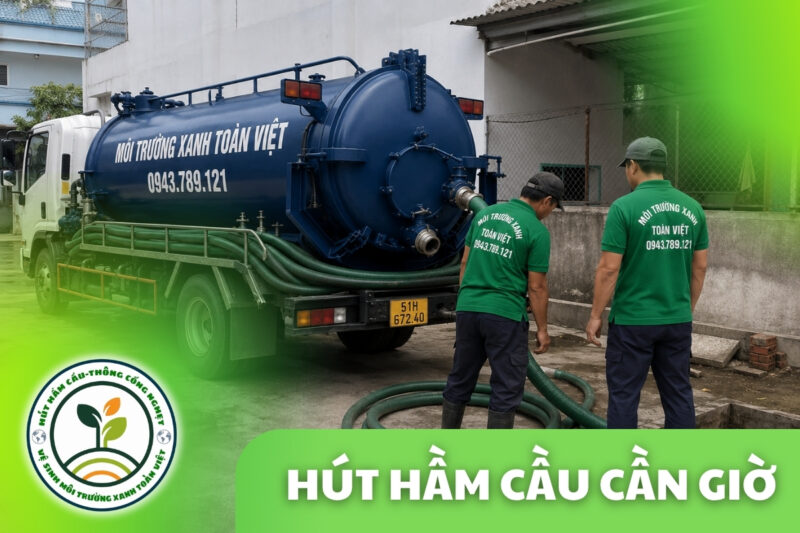 Hút Hầm Cầu Cần Giờ Báo Giá Theo Khối, Xe Túc Trực 24/7 7 Hút Hầm Cầu Cần Giờ Báo Giá Theo Khối, Xe Túc Trực 24/7