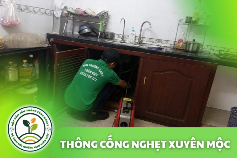 Thông Cống Nghẹt Xuyên Mộc | Xử Lý Bùn Và Nước Trào