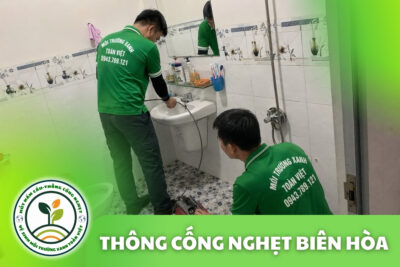 Thông Cống Nghẹt Biên Hòa | Xử Lý Bùn Và Nước Trào