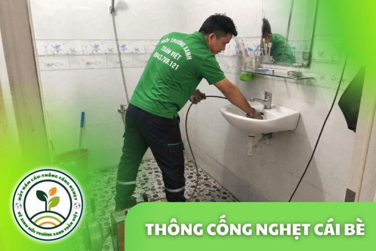 Thông Cống Nghẹt Cái Bè | Xử Lý Bùn Và Nước Trào