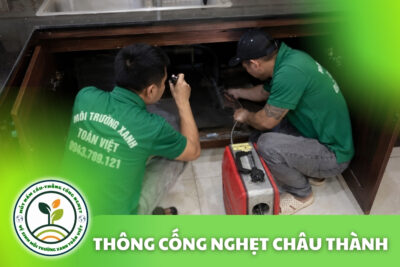 Thông Cống Nghẹt Châu Thành, Đồng Tháp | Xử Lý Bùn Và Nước Trào