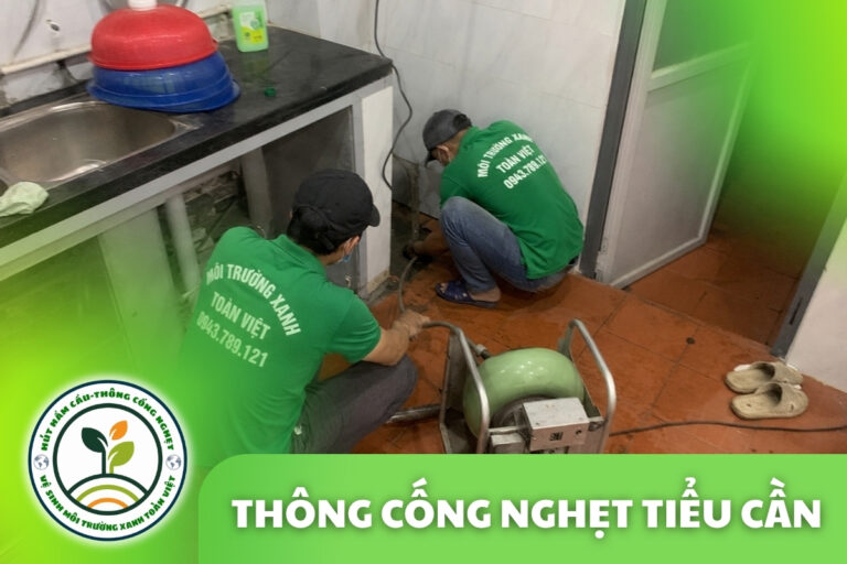 Thông Cống Nghẹt Tiểu Cần | Xử Lý Bùn Và Nước Trào