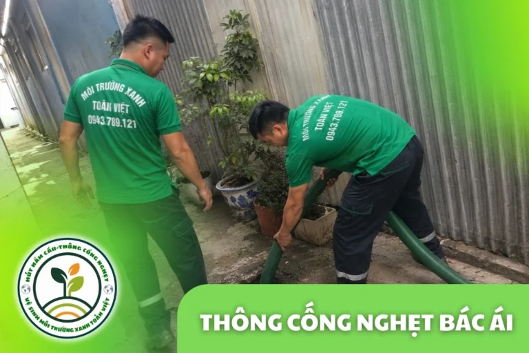 Thông Cống Nghẹt Bác Ái | Làm Sạch Cặn Dầu Mỡ