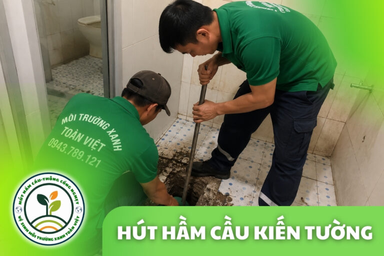 Hút Hầm Cầu Kiến Tường, Long An 24/24 – Xe Tới Tận Nơi