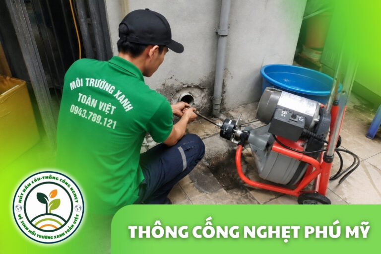 Thông Cống Nghẹt Tân Thành, Bà Rịa | Xử Lý Bùn Và Nước Trào