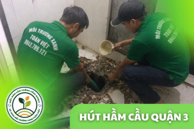 Hút Hầm Cầu Quận 3 24/7 | Hẻm Nhỏ, Báo Giá Theo m³