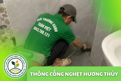 Thông Cống Nghẹt Hương Thủy | Xử Lý Bùn Và Nước Trào