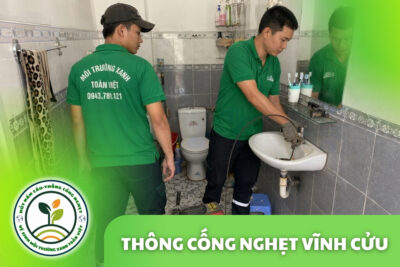 Thông Cống Nghẹt Vĩnh Cửu | Xử Lý Bùn Và Nước Trào