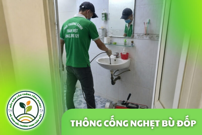 Thông Cống Nghẹt Bù Đốp | Xử Lý Bùn Và Nước Trào