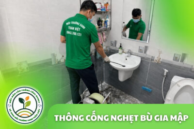 Thông Cống Nghẹt Bù Gia Mập | Làm Sạch Cặn Dầu Mỡ