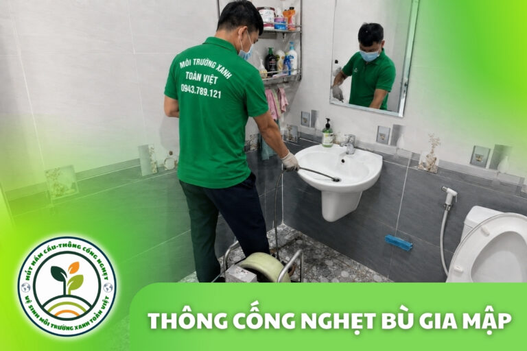 Thông Cống Nghẹt Bù Gia Mập | Làm Sạch Cặn Dầu Mỡ