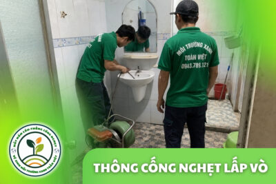 Thông Cống Nghẹt Lấp Vò | Làm Sạch Cặn Dầu Mỡ