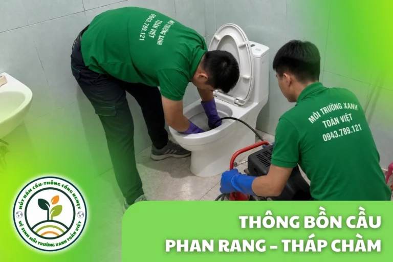 Thông Bồn Cầu Phan Rang 24/7 | Báo Giá Trước Khi Làm