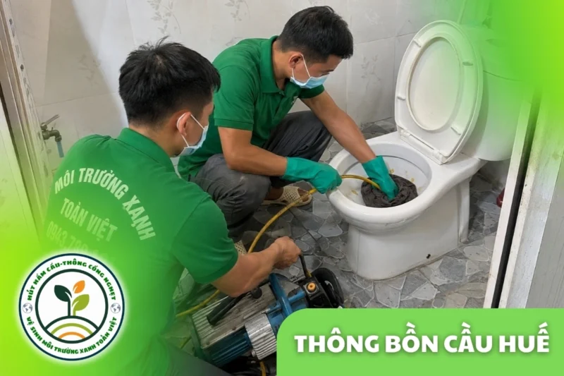 Thông Bồn Cầu Huế 24/7 | Xử Lý Giấy Và Dị Vật