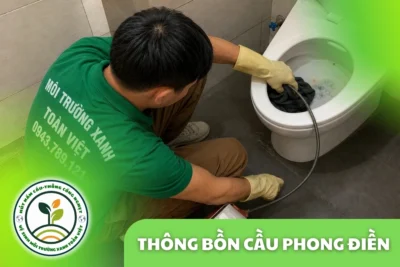 Thông Bồn Cầu Phong Điền 24/7 | Báo Giá Trước Khi Làm