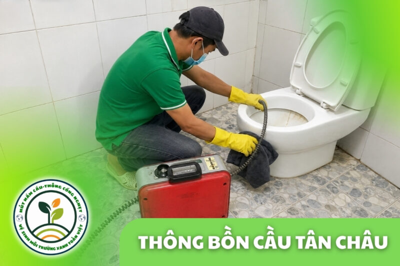 Thông Bồn Cầu Tân Châu, Tây Ninh 24/7 | Xử Lý Giấy Và Dị Vật