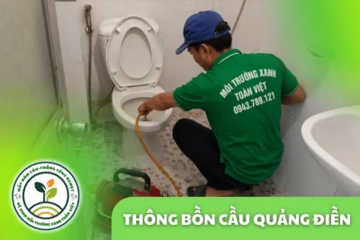 Thông Bồn Cầu Quảng Điền 24/7 | Xử Lý Giấy Và Dị Vật