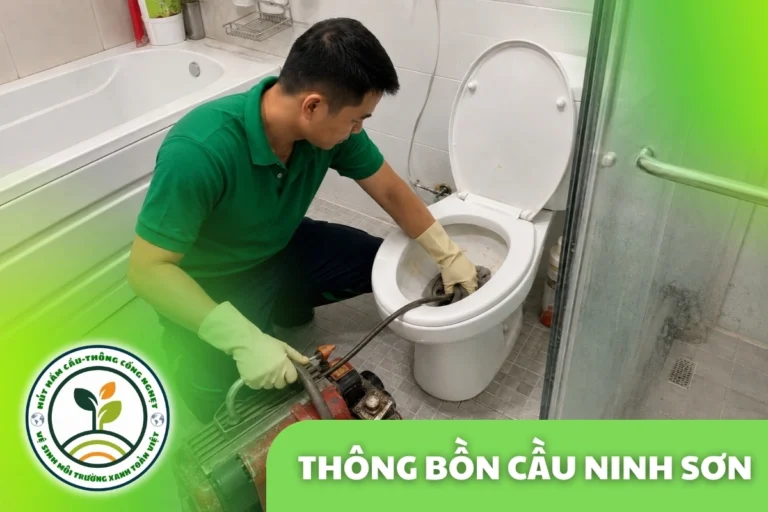 Thông Bồn Cầu Ninh Sơn 24/7 | Báo Giá Trước Khi Làm