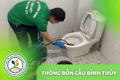 Thông Bồn Cầu Bình Thủy | Gỡ Dị Vật, Hạn Chế Tháo Dỡ