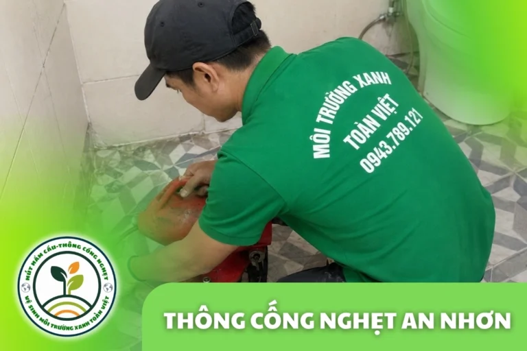 Thông Cống Nghẹt An Nhơn, Bình Định | Xử Lý Bùn Và Nước Trào