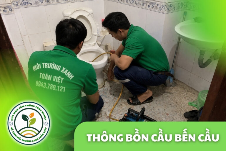 Thông Bồn Cầu Bến Cầu 24/7 | Kiểm Tra Xả Yếu, Trào Ngược