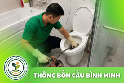 Thông Bồn Cầu Bình Minh 24/7 | Báo Giá Trước Khi Làm