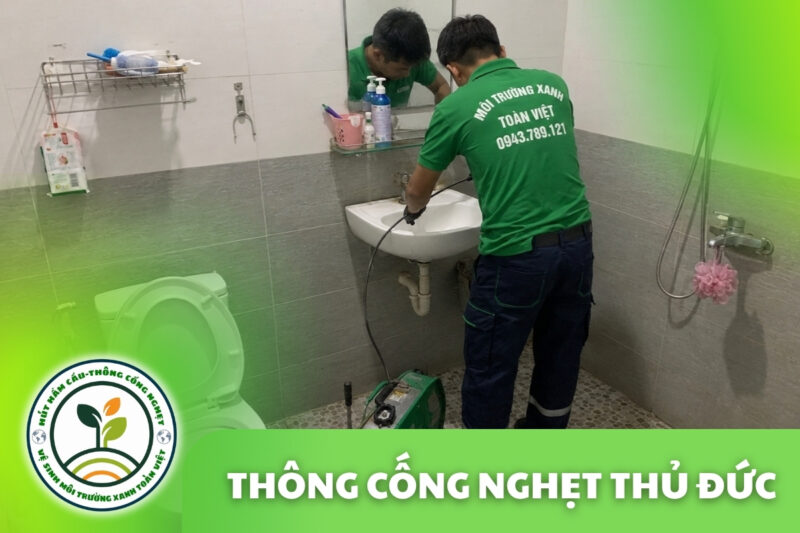Thông Cống Nghẹt Thủ Đức | Xử Lý Bùn Và Nước Trào