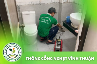 Thông Cống Nghẹt Vĩnh Thuận | Xử Lý Bùn Và Nước Trào