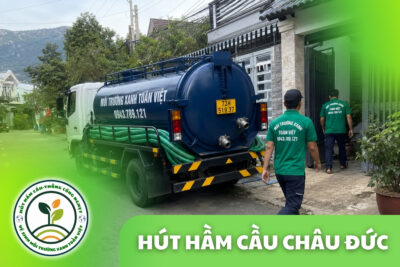 Hút Hầm Cầu Châu Đức 24/7, Xe Lên Tận Rẫy Tiêu Cà Phê