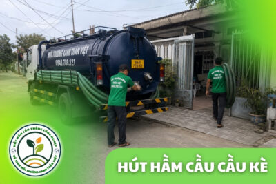 Hút Hầm Cầu Cầu Kè 2026 - Vùng Dừa Sáp, Xử Lý Rễ Dừa Đâm Hầm