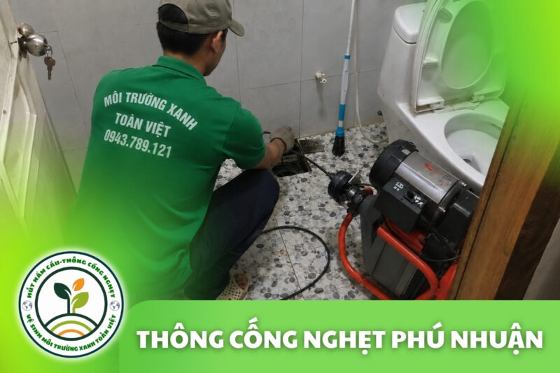 Thông Cống Nghẹt Phú Nhuận | Làm Sạch Cặn Dầu Mỡ