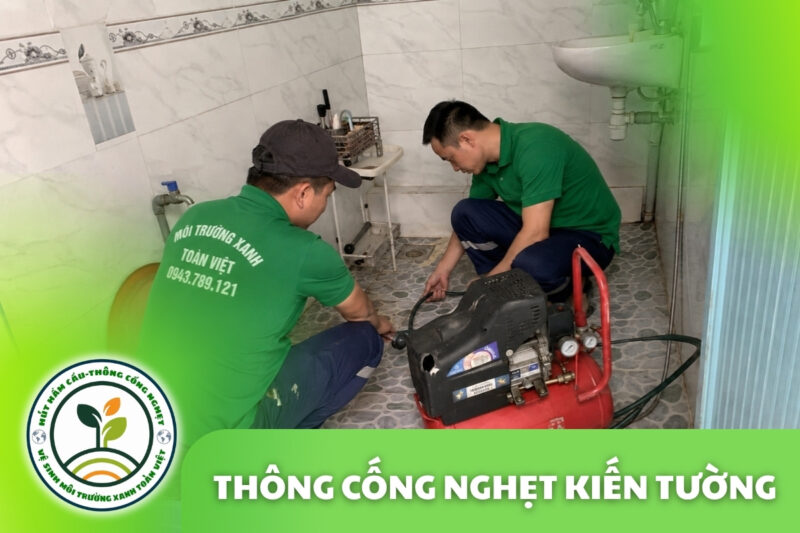 Thông Cống Nghẹt Kiến Tường | Xử Lý Bùn Và Nước Trào