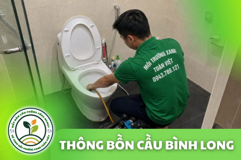 Thông Bồn Cầu Bình Long | Gỡ Dị Vật, Hạn Chế Tháo Dỡ