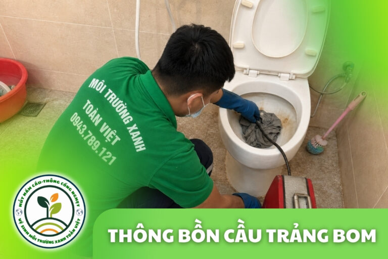 Thông Bồn Cầu Trảng Bom 24/7 | Xử Lý Giấy Và Dị Vật