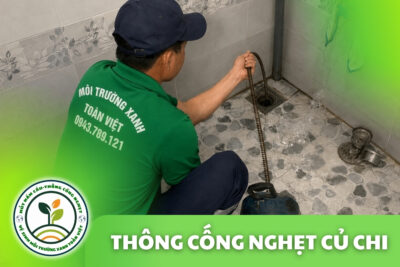 Thông Cống Nghẹt Củ Chi 24/7 | Xử Lý Cặn Phèn, Dầu Mỡ