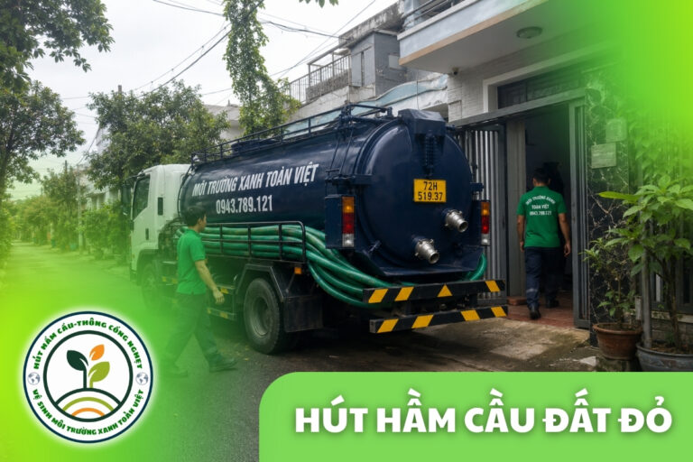 Hút Hầm Cầu Đất Đỏ 24/7, Đo Khối Tận Nhà Vườn Xa Lộ 52