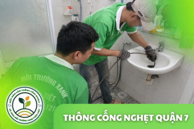 Thông Cống Nghẹt Quận 7 | Làm Sạch Cặn Dầu Mỡ