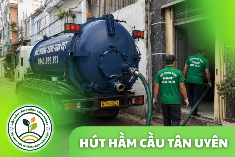 Hút Hầm Cầu Tân Uyên 24/7 | Nhà Trọ, Nhà Xưởng