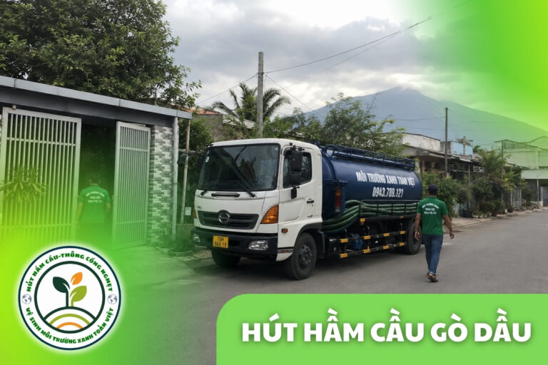 Hút Hầm Cầu Gò Dầu 24/7, Báo Giá Theo Khối | Xanh Toàn Việt