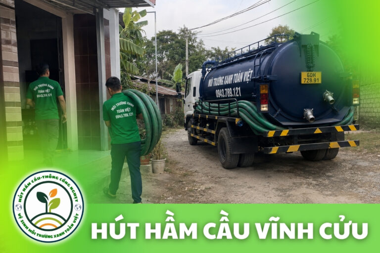 Hút Hầm Cầu Vĩnh Cửu Quanh Hồ Trị An, Đặt Lịch Trước 1 Giờ